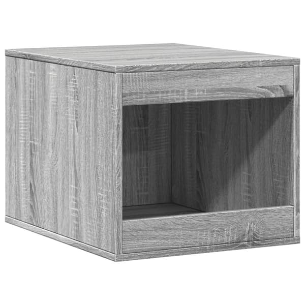 vidaXL toiletskjuler kattebakke 47x59x42 cm konstrueret træ grå sonoma