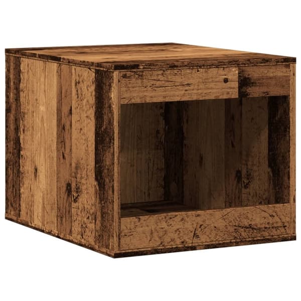 vidaXL Kissanhiekkalaatikon kotelo vanha puu 47x59x42 cm tekninen puu