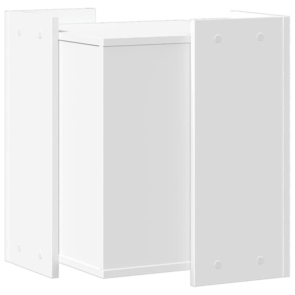 vidaXL toiletskjuler til kattebakke 42x42x51 cm konstrueret træ hvid