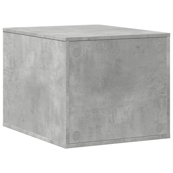 vidaXL toiletskjuler kattebakke 47x59x42 cm konstrueret træ betongrå