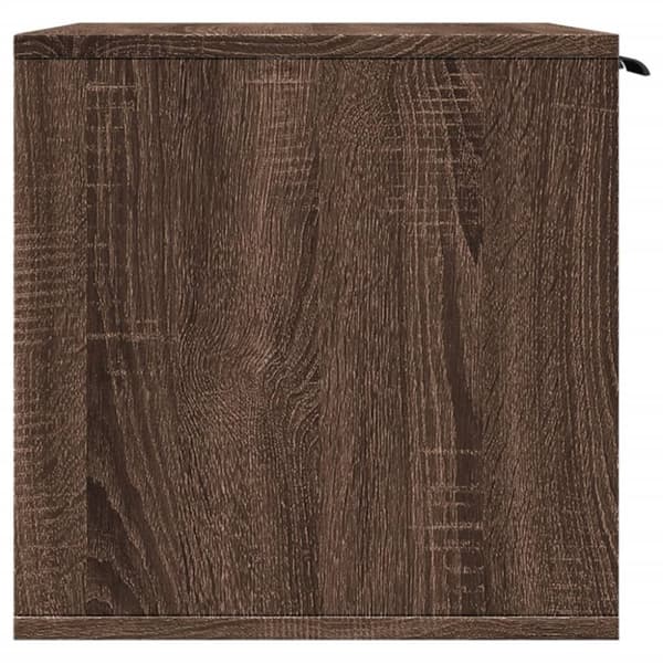 vidaXL Skåp för kattlåda brun ek 60x40x40 cm konstruerat trä