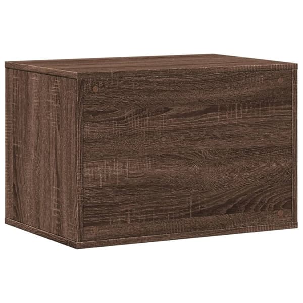 vidaXL Skåp för kattlåda brun ek 60x40x40 cm konstruerat trä