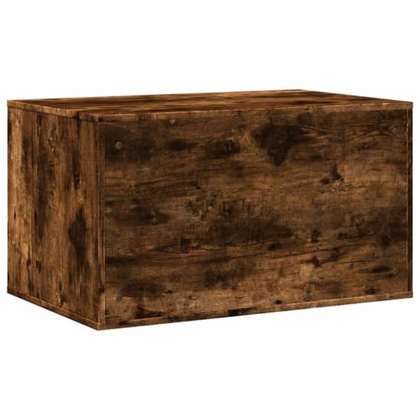 vidaXL Skap til kattetoalett røkt eik 80x50x45 cm konstruert tre