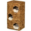 Pikkukuva 1 / 10: Rootz Cat Tower - Kissan raapimispylväs - Kissan asunto - Vesihyasintti - Monitasoinen - Pestävät tyynyt - 40cm x 31cm x 76cm