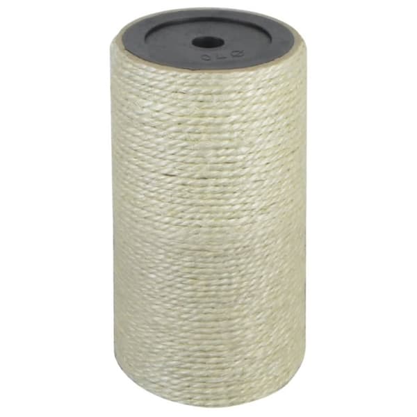 Klöspelare för katt 8x15 cm 10 mm beige