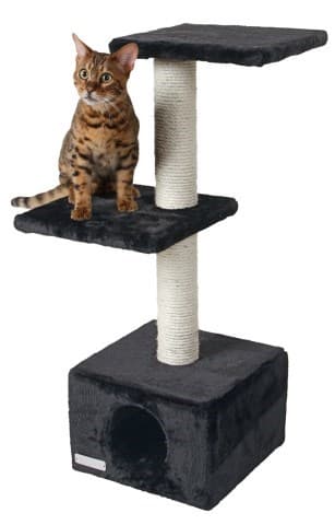 KERBL Venus Sweet Cat kradsestolpe, 85 cm, sort