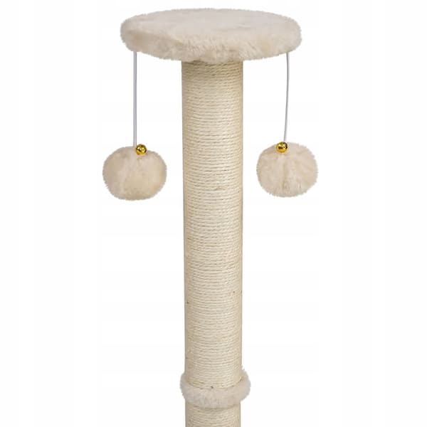Kissan raapimistolppa - beige