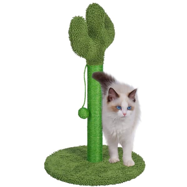 Kattekradsestolpe - CACTUS - grøn