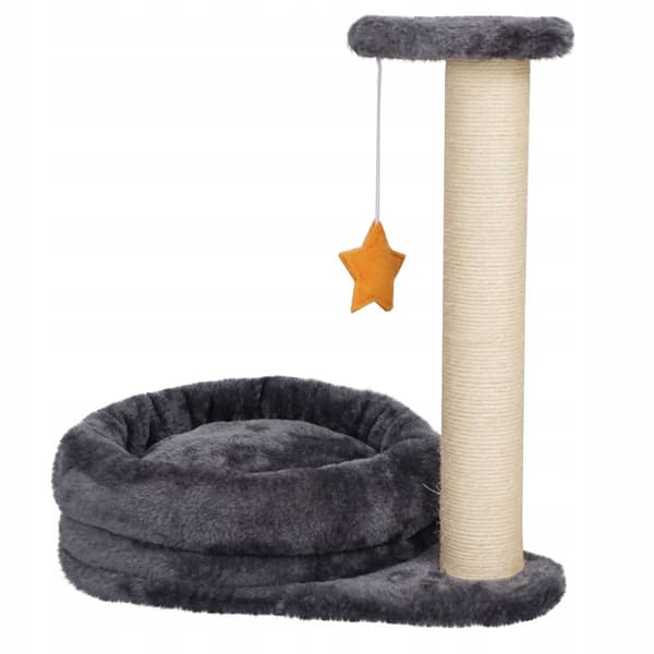Kattskrapstolpe - grå