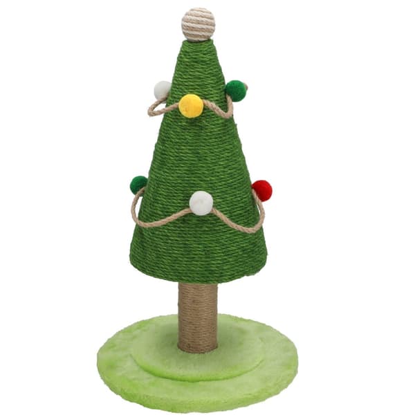 Julgran kattskrapa