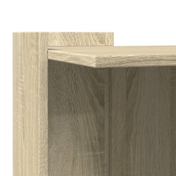 toiletskjuler kattebakke 42x42x51 cm konstrueret træ sonoma-eg