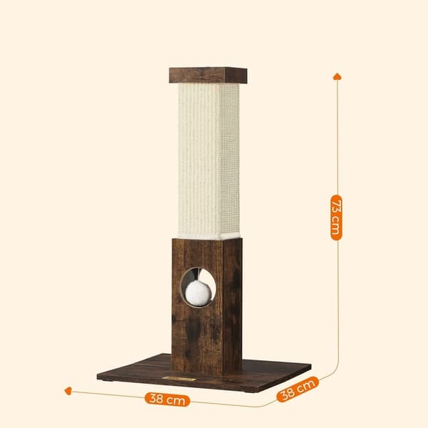 Naarmuuntuminen - lelu - sisaltouw - 73 cm - ruskea