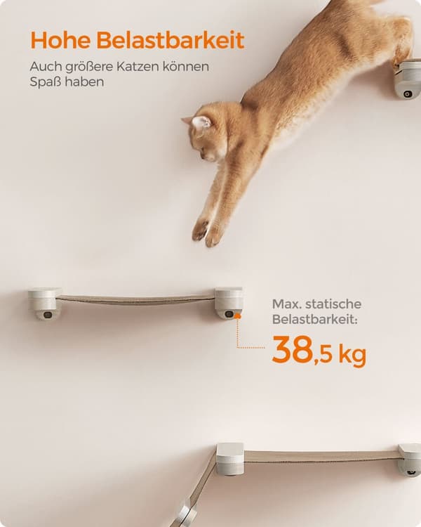 Scratching Post - Cat Hangmat - Wall Montage - Brown