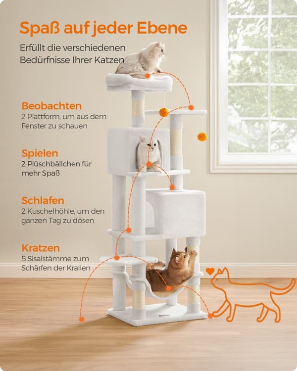 Scratching Post - Med ridseposter og platforme