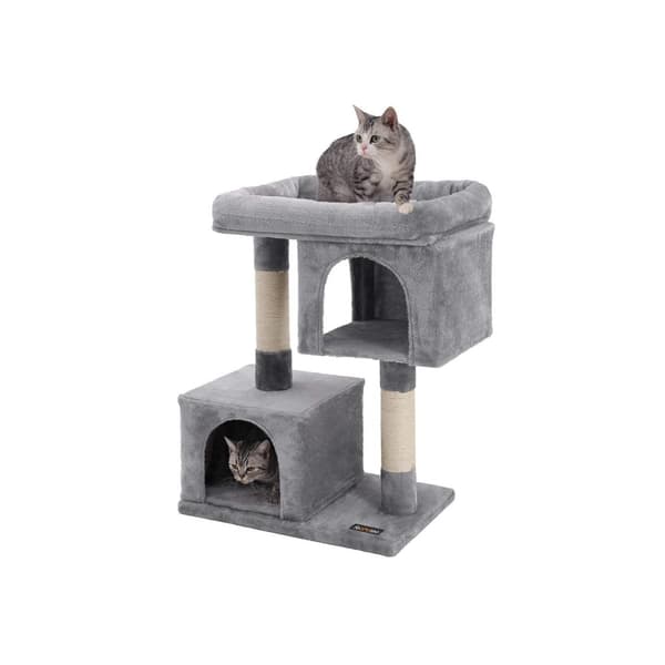 Scratching Post - Cat Pole - Cat House - Light Gray
