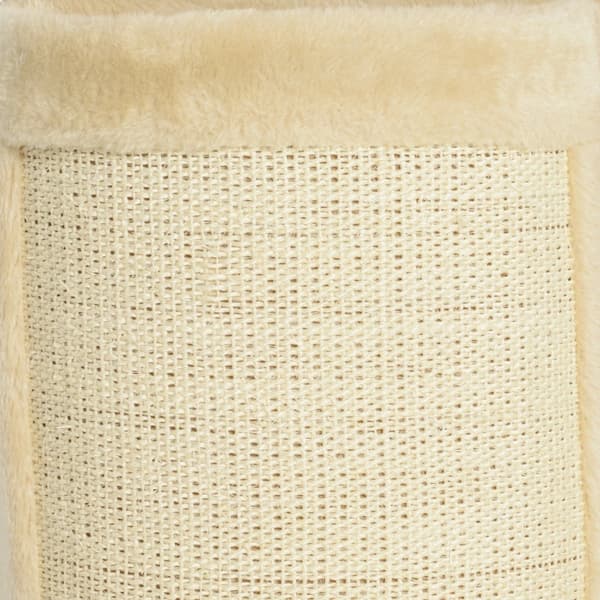 Rootz 4-delad katt klätterväggssats - Skrapstolpe - Plattform - Väggmonterad design - Utrymmesbesparande - 60 cm x 60 cm x 20 cm