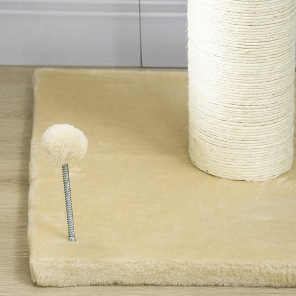 Rootz Cat Tree Play Tower - Kradsestolpe - Klatreaktivitetscenter - Plys komfort - 55 cm x 55 cm x 83 cm