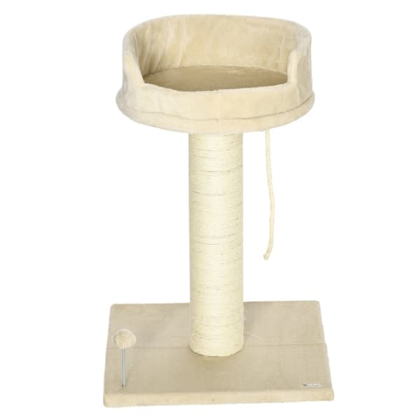 Rootz Cat Tree Play Tower - Kradsestolpe - Klatreaktivitetscenter - Plys komfort - 55 cm x 55 cm x 83 cm