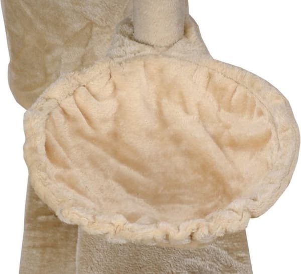 Katte træ kradsetræ XXL 117 x 79 x 50 cm beige