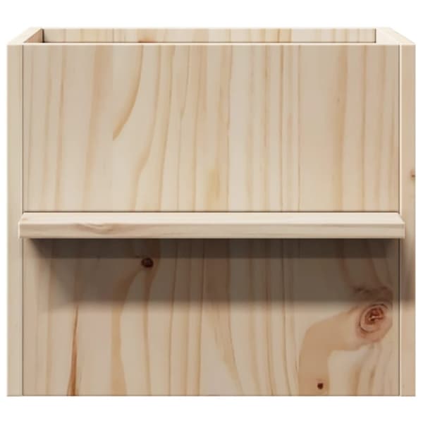vidaXL Kattehus 51x35x30 cm heltre furu