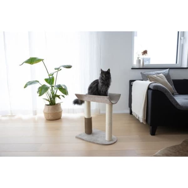 KERBL - Kattträd Ambiance Taupe - 49x35x56 cm - Taupe - Sisal