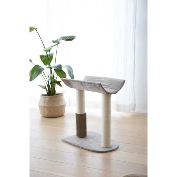 KERBL - Kattträd Ambiance Taupe - 49x35x56 cm - Taupe - Sisal