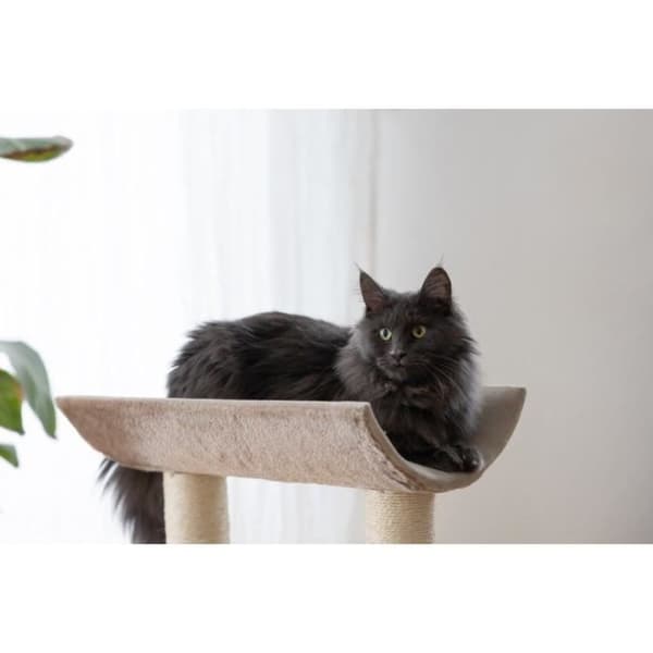 KERBL - Kattträd Ambiance Taupe - 49x35x56 cm - Taupe - Sisal