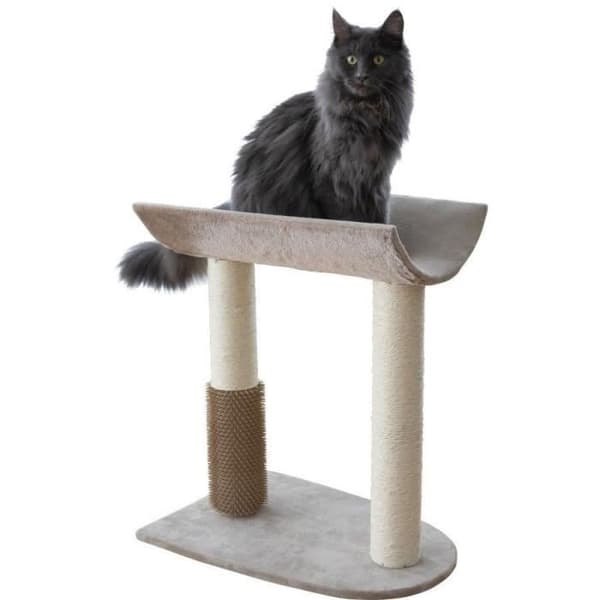 KERBL - Kattträd Ambiance Taupe - 49x35x56 cm - Taupe - Sisal