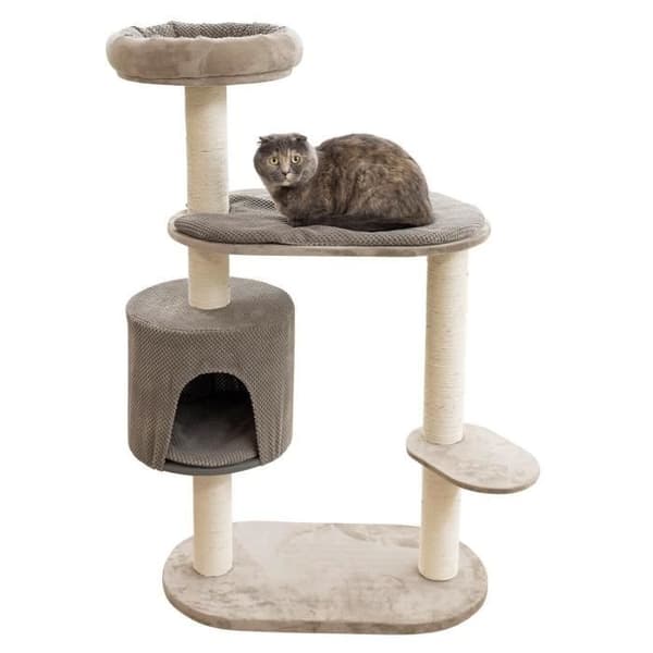 Kerbl Giselle kattträd - taupe - 117 cm