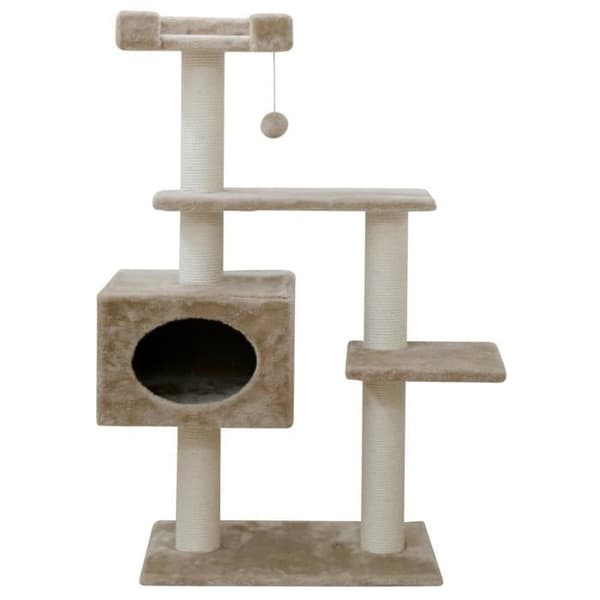 Kerbl Emmy kattträd - beige - 133 cm