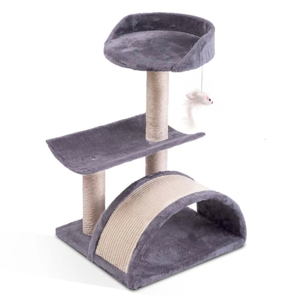 Kissanraapinta 58 cm DR-264 Pethaus hiirellä, harmaa