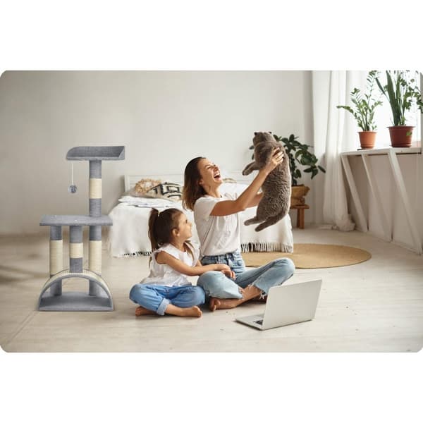 Cat Scratcher 79 cm PH-003 Pethaus Grå