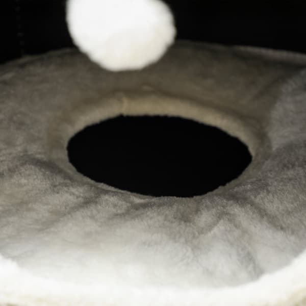 Rootz 4 Tier Cat Barrel - Cat Tower - Indoor Cat House - Scratch & Play - 51 cm Ø x 100 cm h