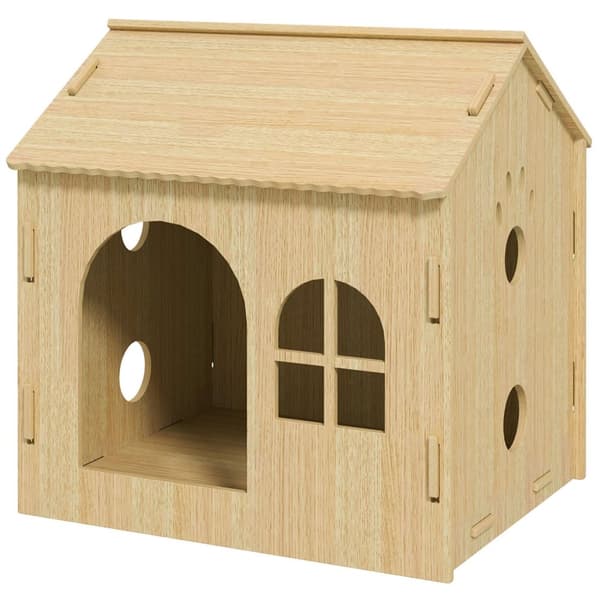 Rootzin sisäkoiran kennel/kissan talo - lemmikkieläinten suoja - viihtyisä eläinpaikka - optimaalinen ilmanvaihto - 49,5 cm x 41cm x 51cm