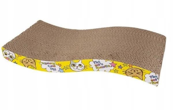 Cat Scratcher Seng Pap Båd 45cm Komfortabel Stald ØKOLOGISK