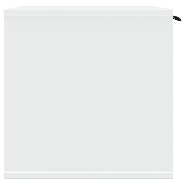 vidaXL toiletskjuler til kattebakke 60x40x40 cm konstrueret træ hvid