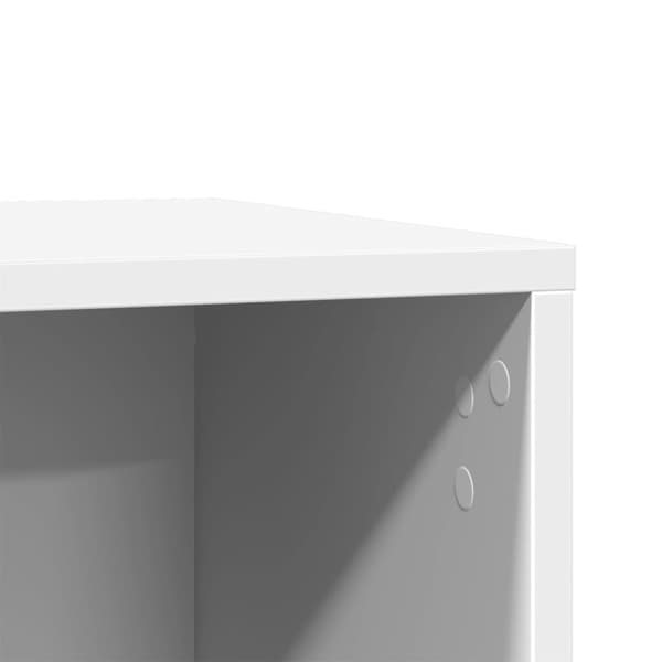 vidaXL toiletskjuler til kattebakke 60x40x40 cm konstrueret træ hvid