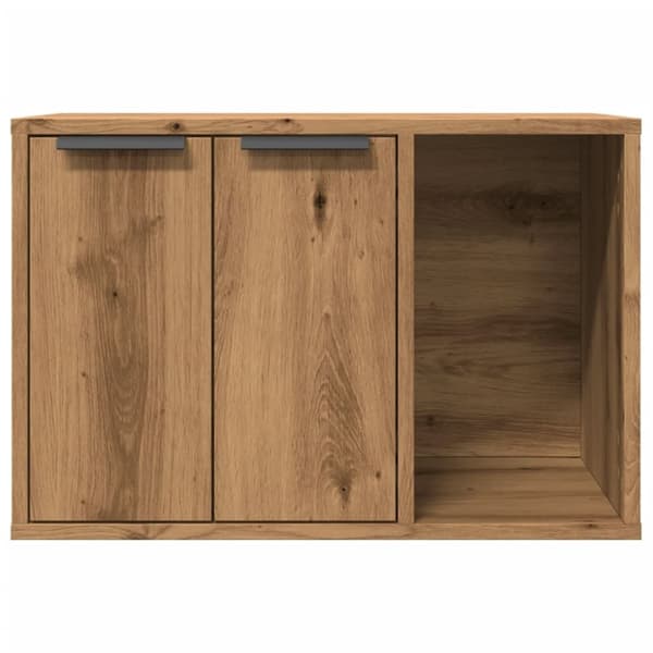 vidaXL Skap til kattetoalett artisan eik 60x40x40 cm konstruert tre