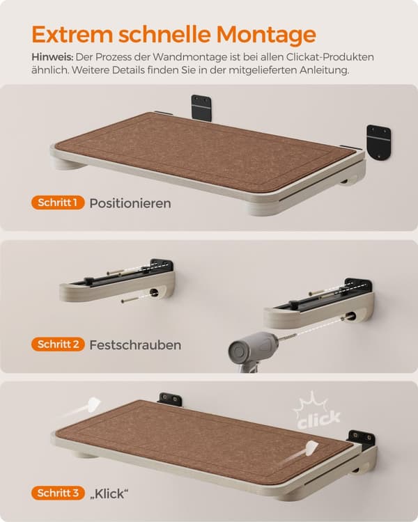 Klättervägg, Clickat, 53,6 x (32,5-65) x (37,8-63) cm, Havregryn-Kaffebrown.