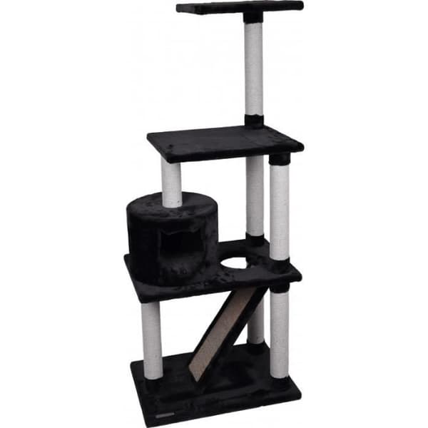 Kattträd FORZA svart. 60 x 40 x 151,5 cm hög. -Flamingo Pet Products 45,000000