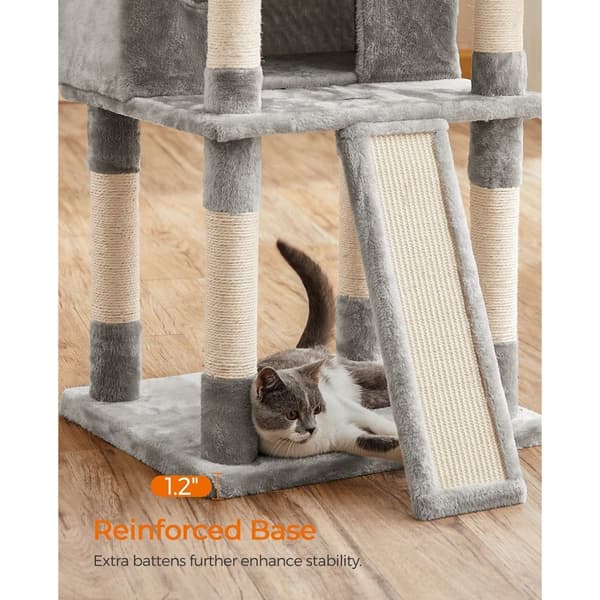 Scratching Post XXL - 168 cm hög - ljusgrå
