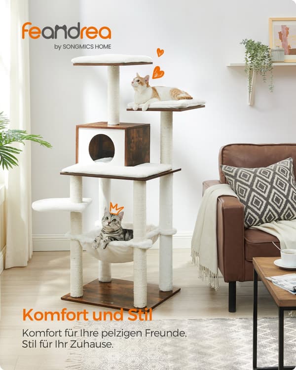 Klösträd, Feandrea, 55x45x138 cm, Vintagebrun