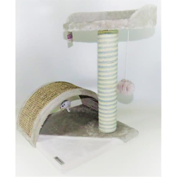 Kattträd Charlton grå. 35 x 35 x 45 cm. för kattunge - Flamingo Pet Products 35,000000