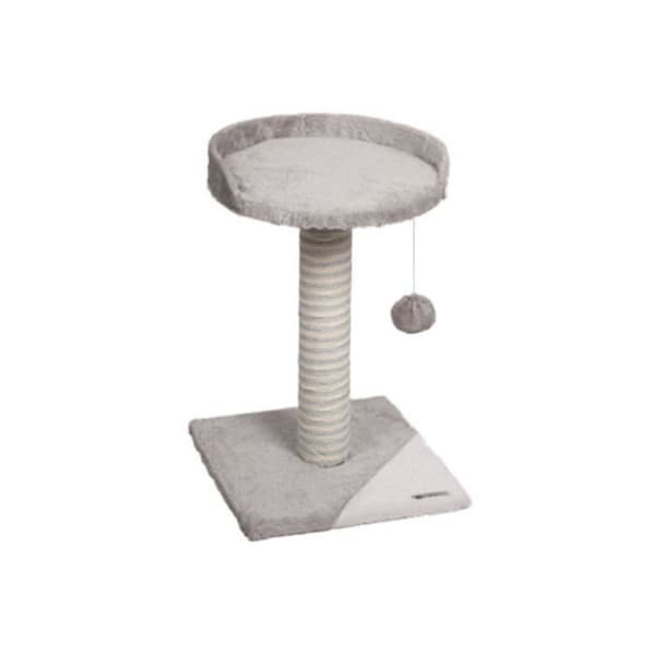 Kattträd - Flamingo Pet Products - Clark - 30 x 30 x 45 cm - Grå - Liten
