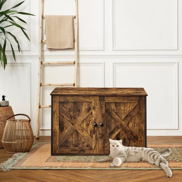CAT House, kissan leipomo irrotettava ja väliseinä, sivupöytä