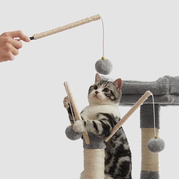 Skrabepost, XXL Scratching Post, Cat Scratching Post med hule