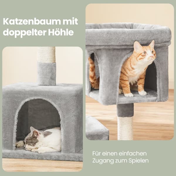 84 cm Hög skrapstolpe, skrapstolpe för stora katter, stor visningsplattform
