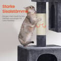 Miniatyrbild 4 av 5: 101 cm hög repor med skrapning av krabba polplattform