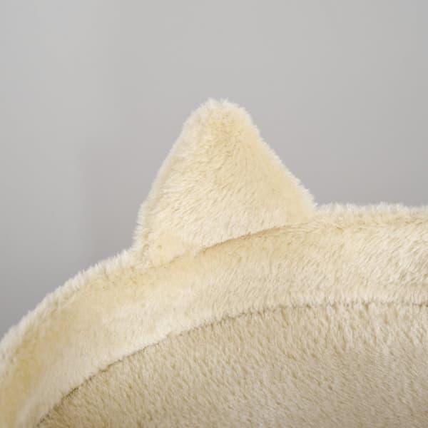 Rootz Cat Tree Multi -Scratch Furniture - Cat Tower - Pet Playhouse - Hållbara plattformar - Ø 48 x 104H cm - Brown