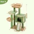 Miniatyrbild 2 av 2: Kaktus Kattträd, Flerplansdesign, Mysig Lägenhet och Hängmatta,AMT0185GN-S, Som bild